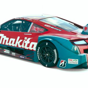 Makita Honda Gr2 (rear)