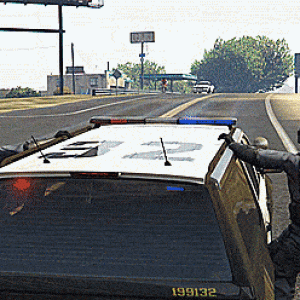 (GIF) The Guts executes his great escape and returns to Los Santos 2