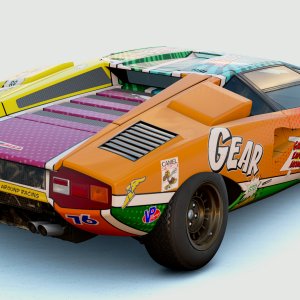 GEAR Countach rear q