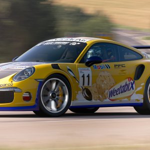 Weetabix Porsche Carrera Cup (side)