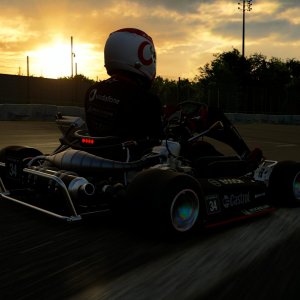 Kart Sunset