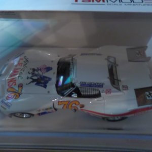 TSM Models' Chevrolet Corvette "Spirit Of Le Mans '76" from-the-top-shot