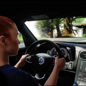 DRIVECLUB™ ZR1 Lady Driver