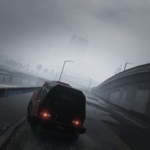 Wet windy days in Los Santos, featuring Insurgent 3