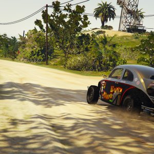Friends gather for some rallying fun in Cayo Perico 6 (An SPD sneak on the BF Weevil)