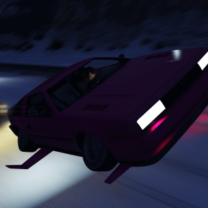 (HD) Plowing away some ice and sleet with the SPD Custom Special Pink Diamond Imponte Deluxo 3