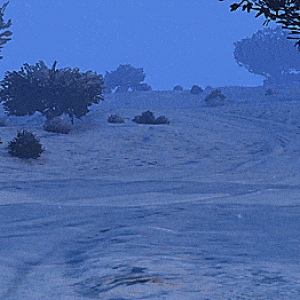 (GIF) Darth Kuruma's melting the snow