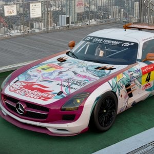 GoodSmileRacing Miku SLS AMG Gr.4 (WiP)