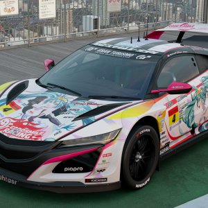 2021 Goodsmile Racing Miku NSX B