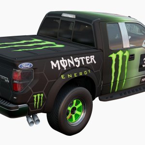 Monster Truck Rear