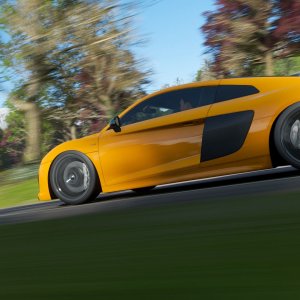 Orange Lightning is blasting away