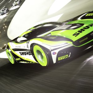SHURE Racing Livery