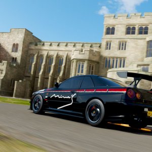 The one time where they want Nissans on a castle