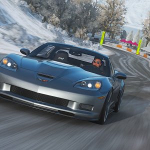 RWD domination in the current Winter Modern Muscles seasonal 3: Devilish driving of a certain Keith Ross and his signature C6 ZR1