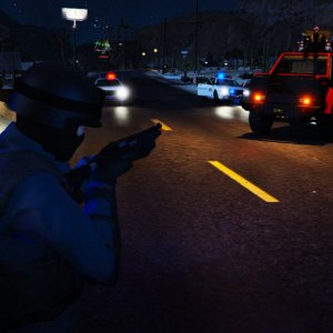 SPD's Online Protagonists battle the police 17