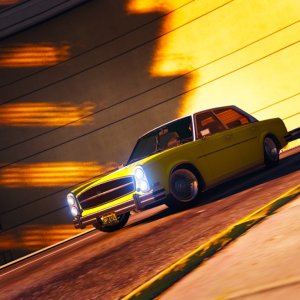 My crew car's last hurrah in Construction Yellow 1