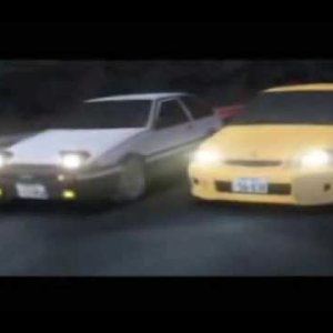 Initial D × Running in the 90'S - YouTube