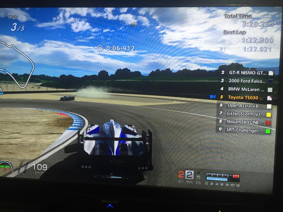 004 001 TS030, Laguna Seca, Weird AI