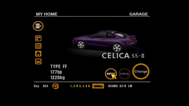06 Toyota Celica SS-II Purple