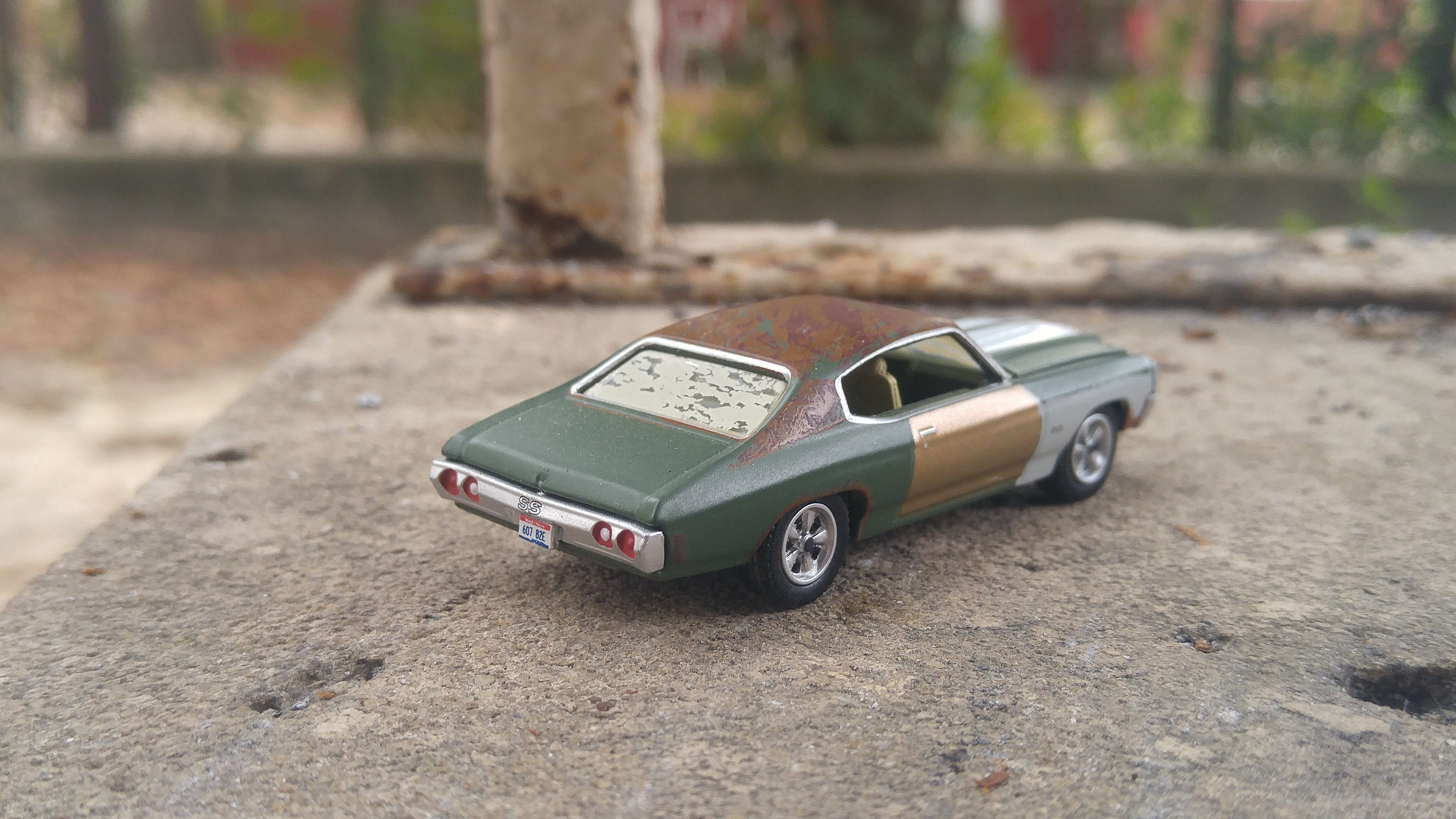 1/64 Greenlight Supernatural:Bobbys Chevelle