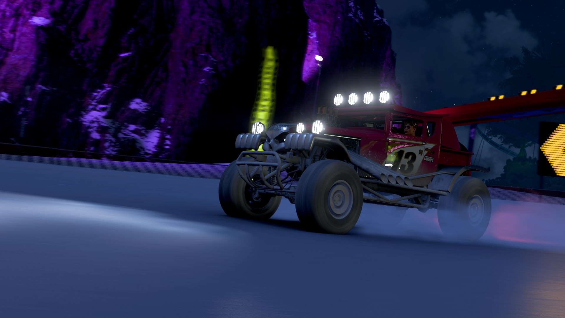 Why is the Bone Shaker Monster Truck not usable in freeroam? I'd love to go  around Mexico with it! : r/forza