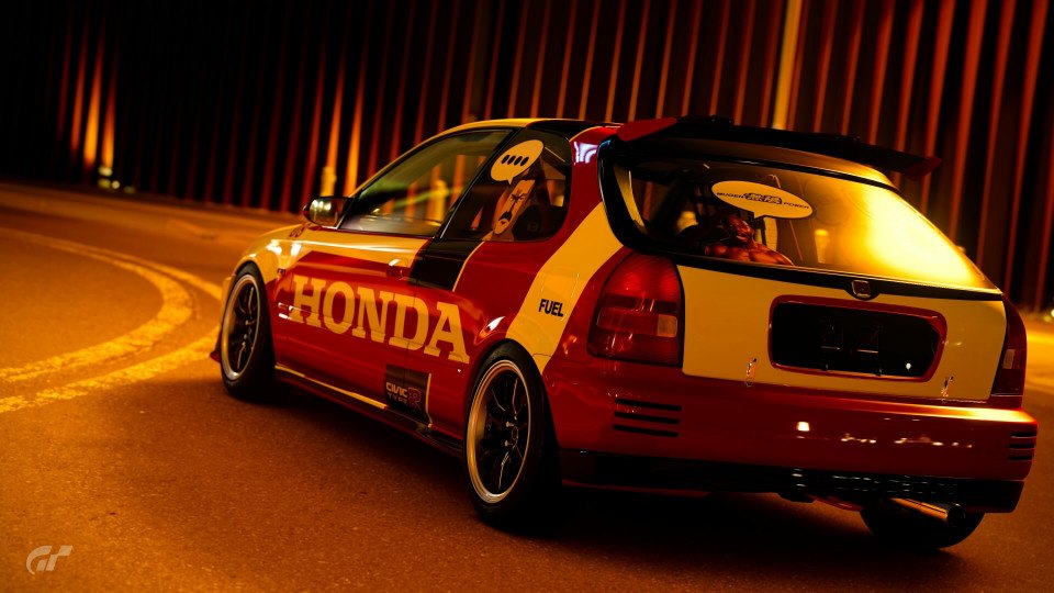 Honda Racing Corporation Civic Type R - GT Japan GT test car-inspired  livery. The link to livery is on style card. : r/granturismo