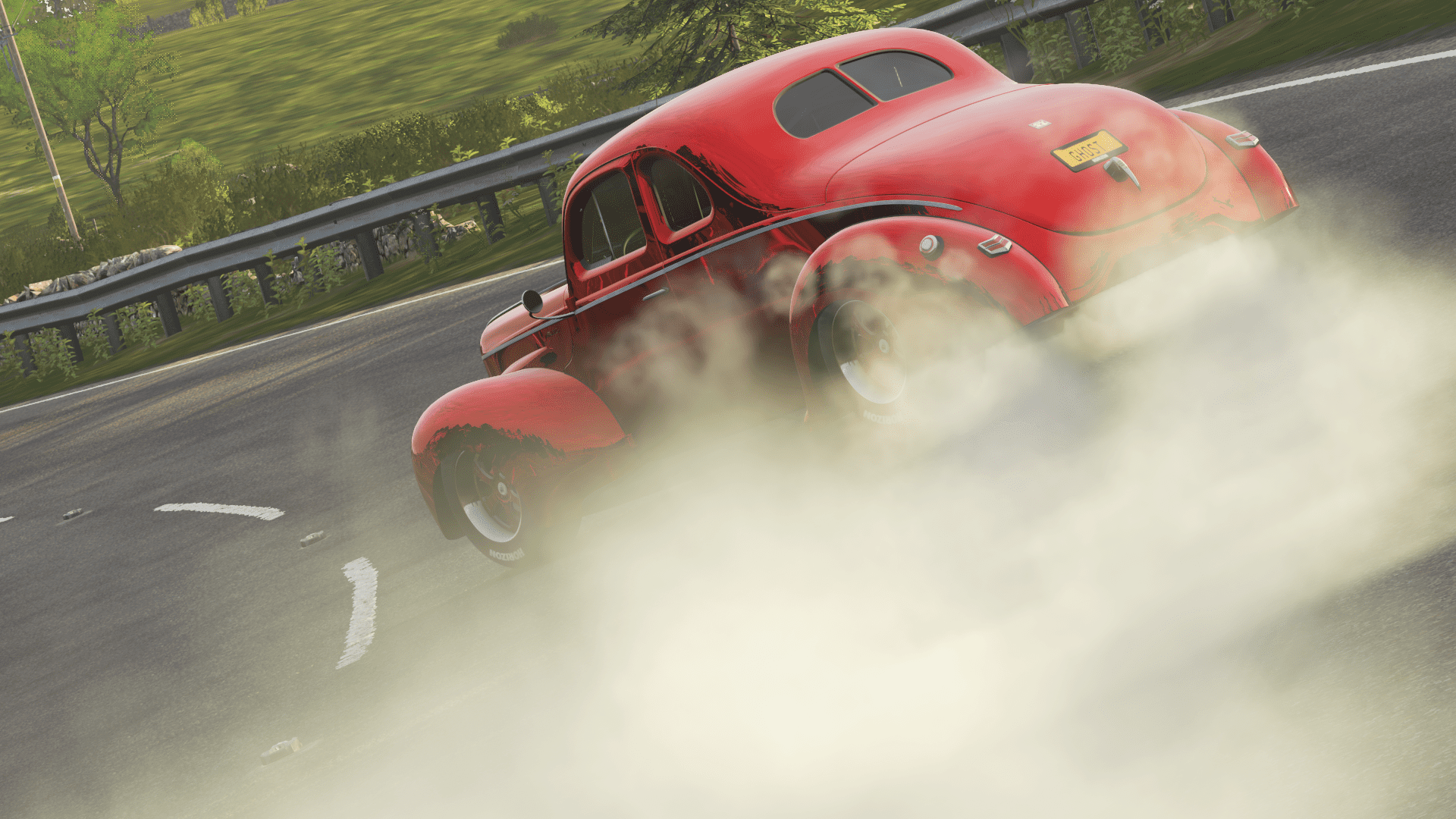 1940 Ford Coupe Drifting