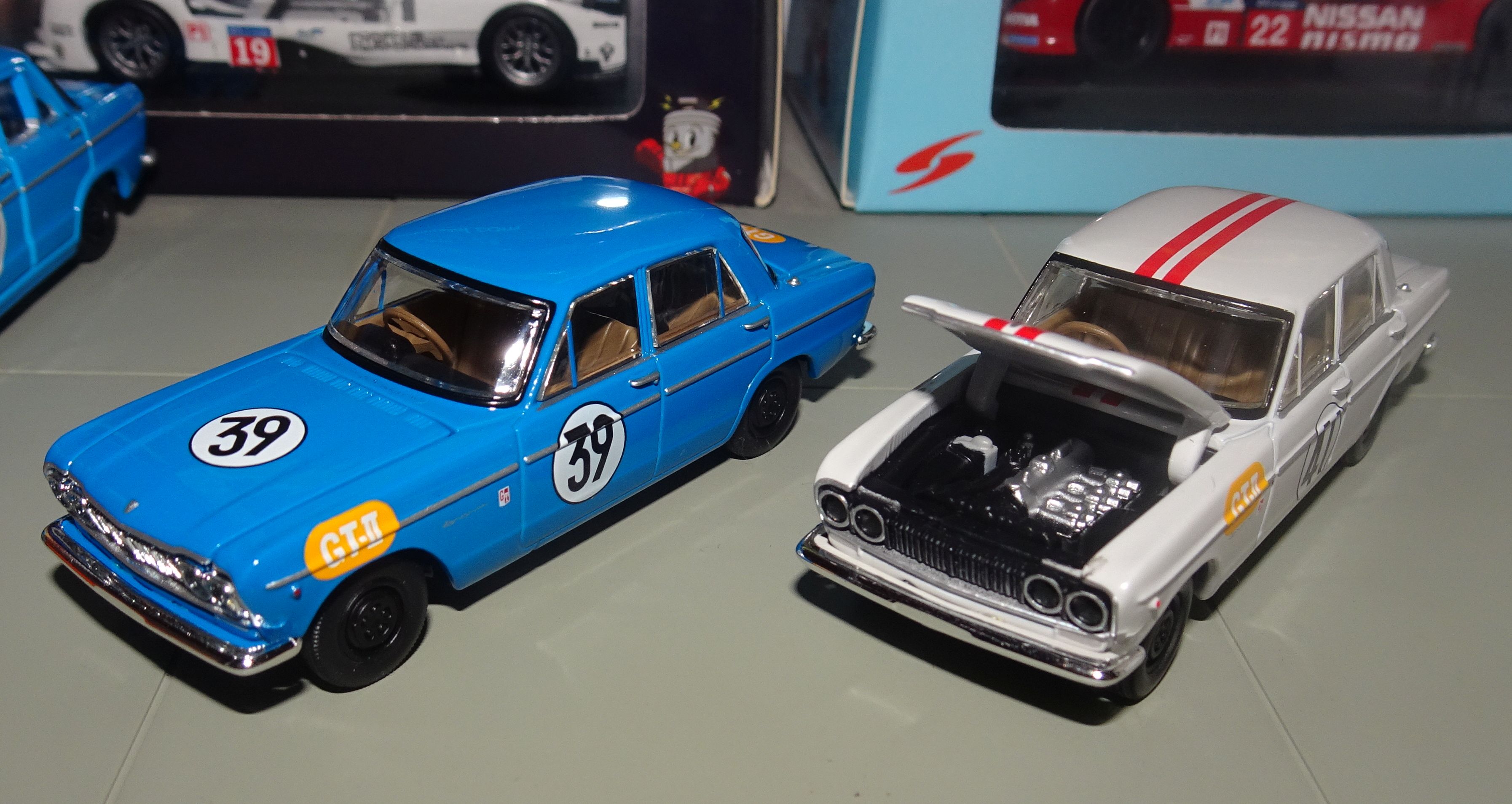 1964 Prince Skyline GT, #39 & #41.