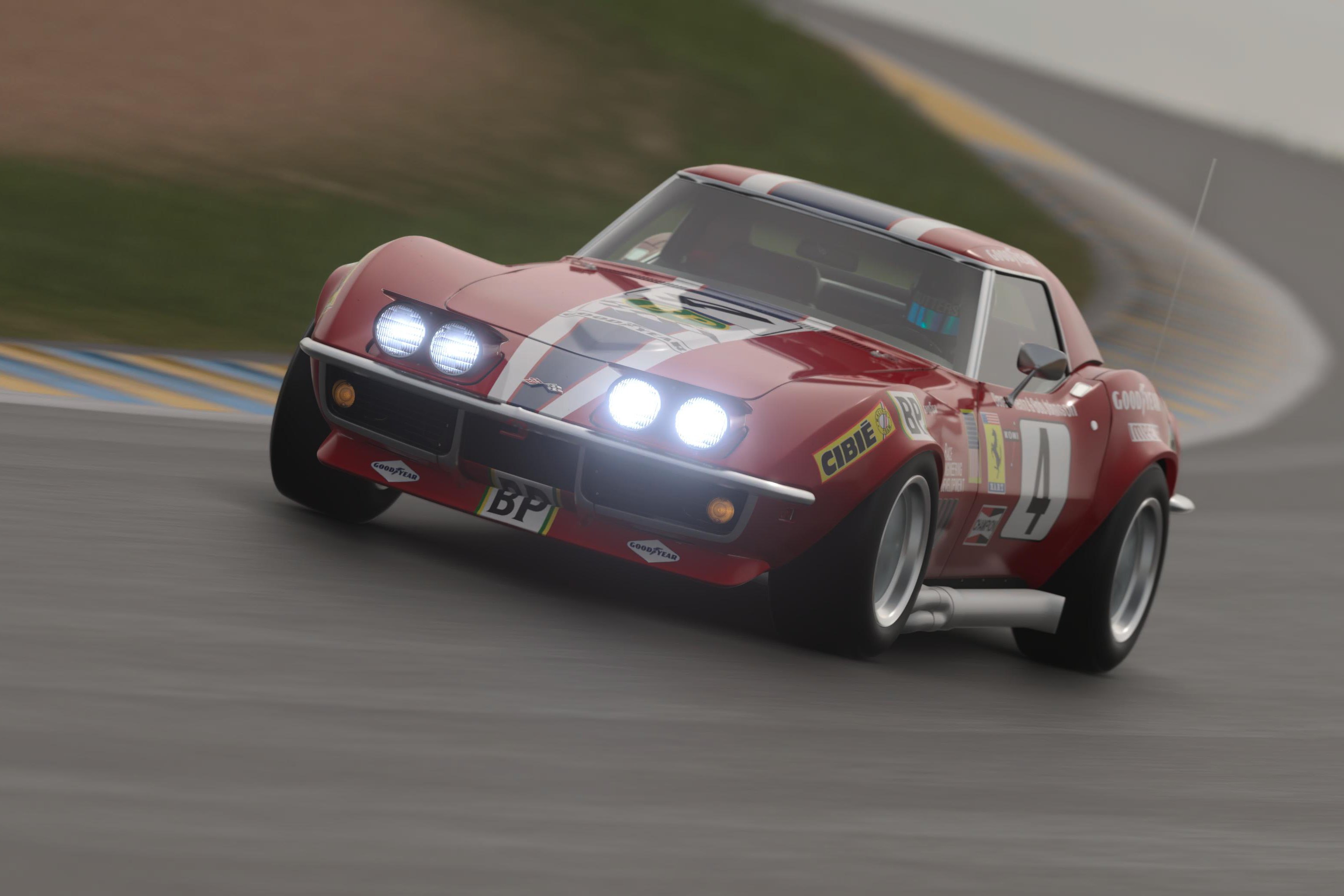 1972 Le Mans Corvette 1968 #4