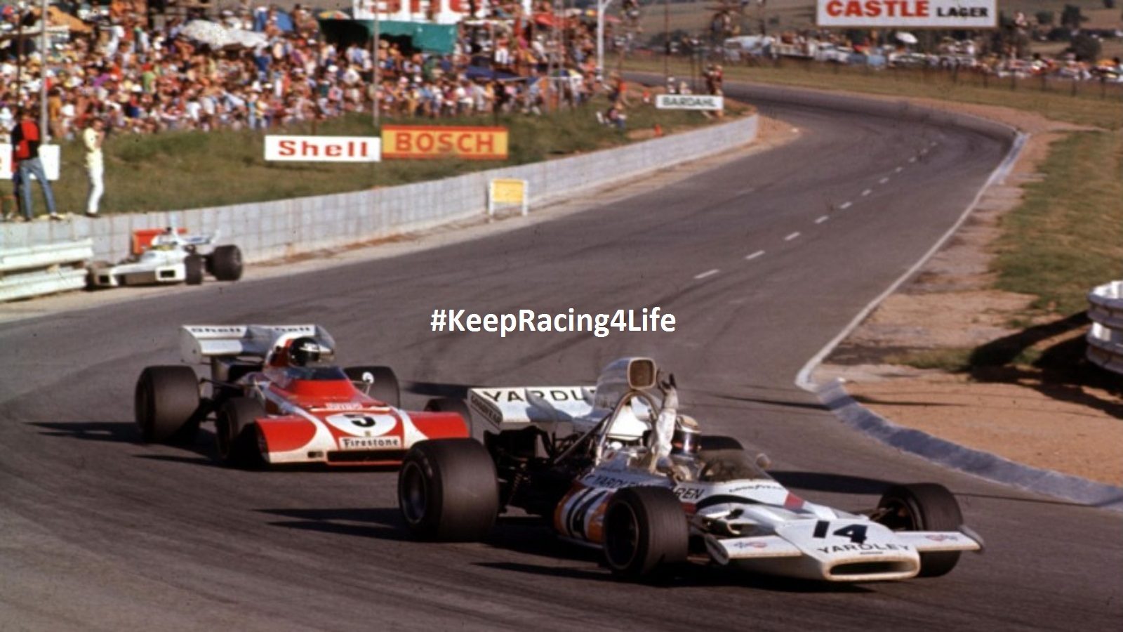 1972 South African GP - Peter Revson Scores A Podium For McLaren