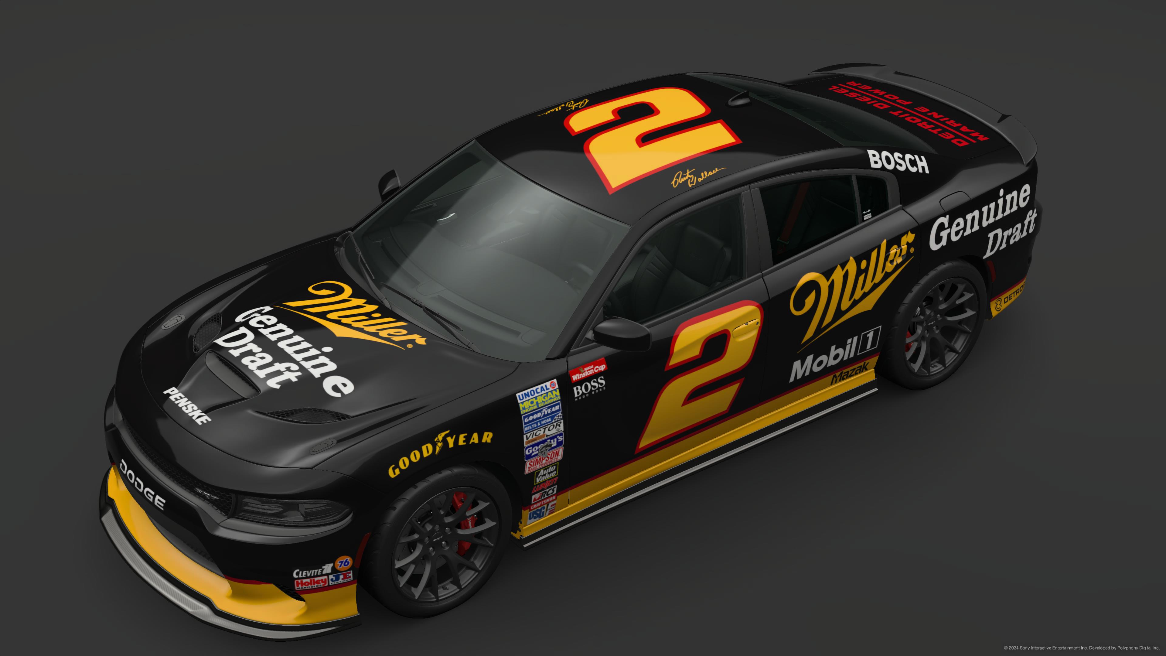 1991 Rusty Wallace MGD Dodge NASCAR - Pic 1