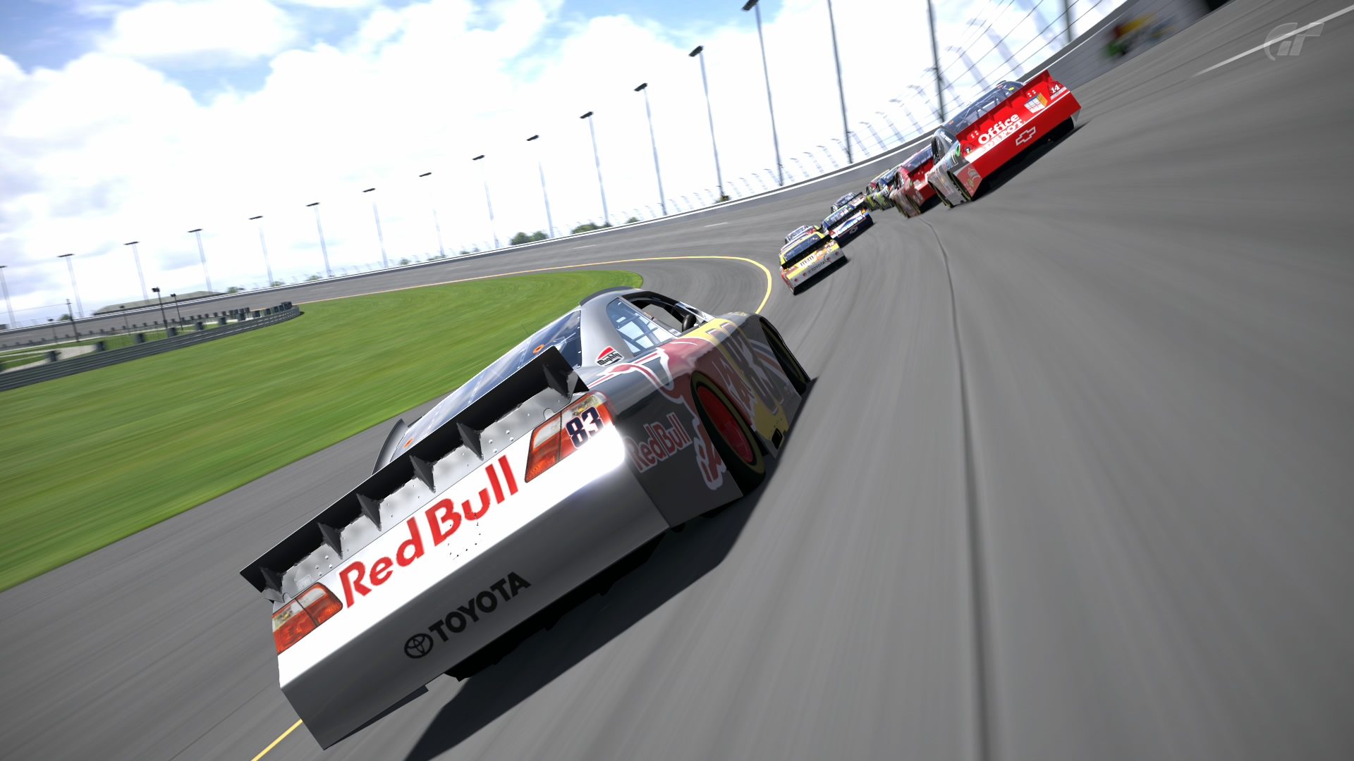 2011 Brian Vickers #83 Red Bull TOYOTA CAMRY '11