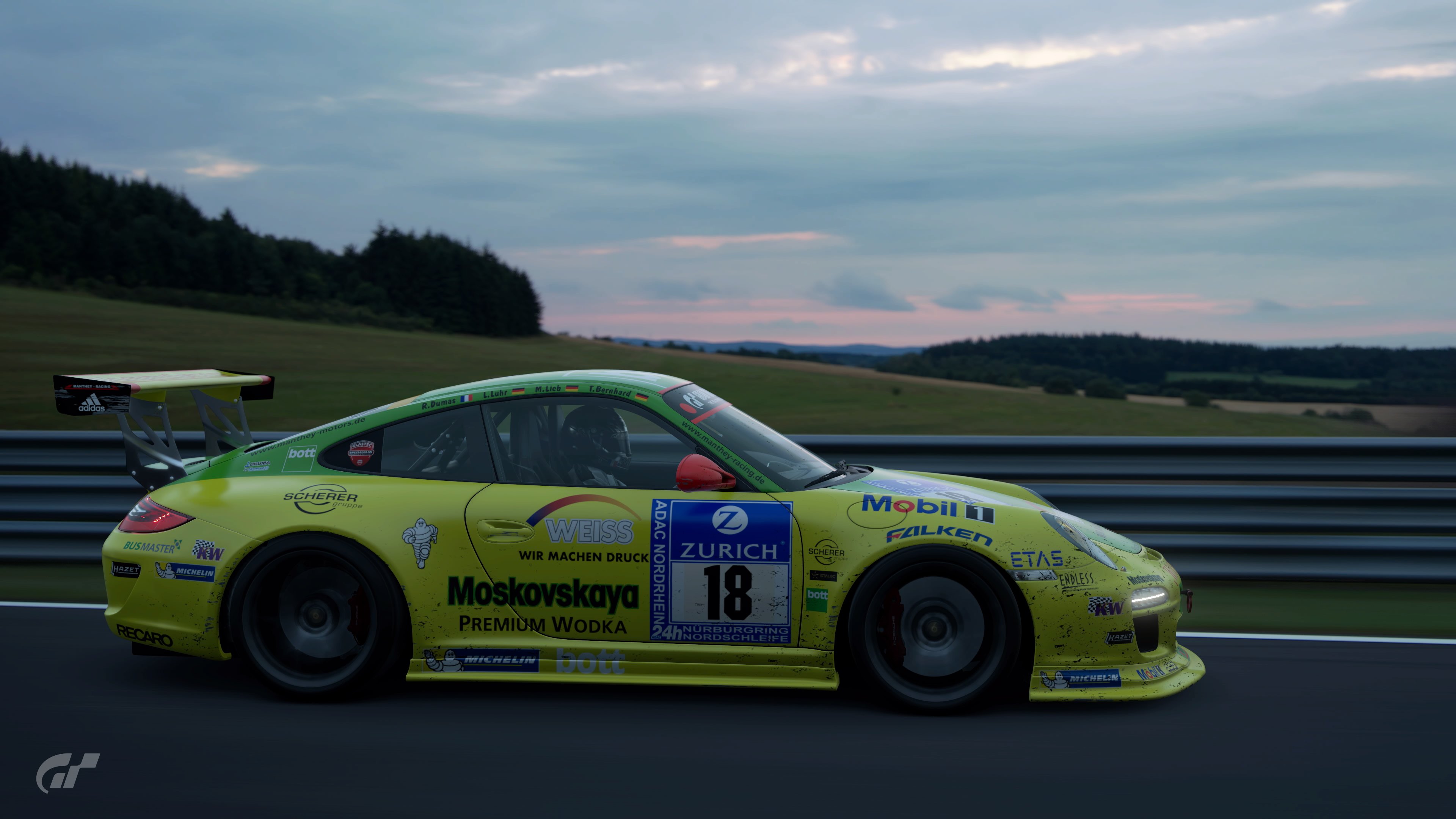 2013 24h Nurburgring Manthey Racing #18