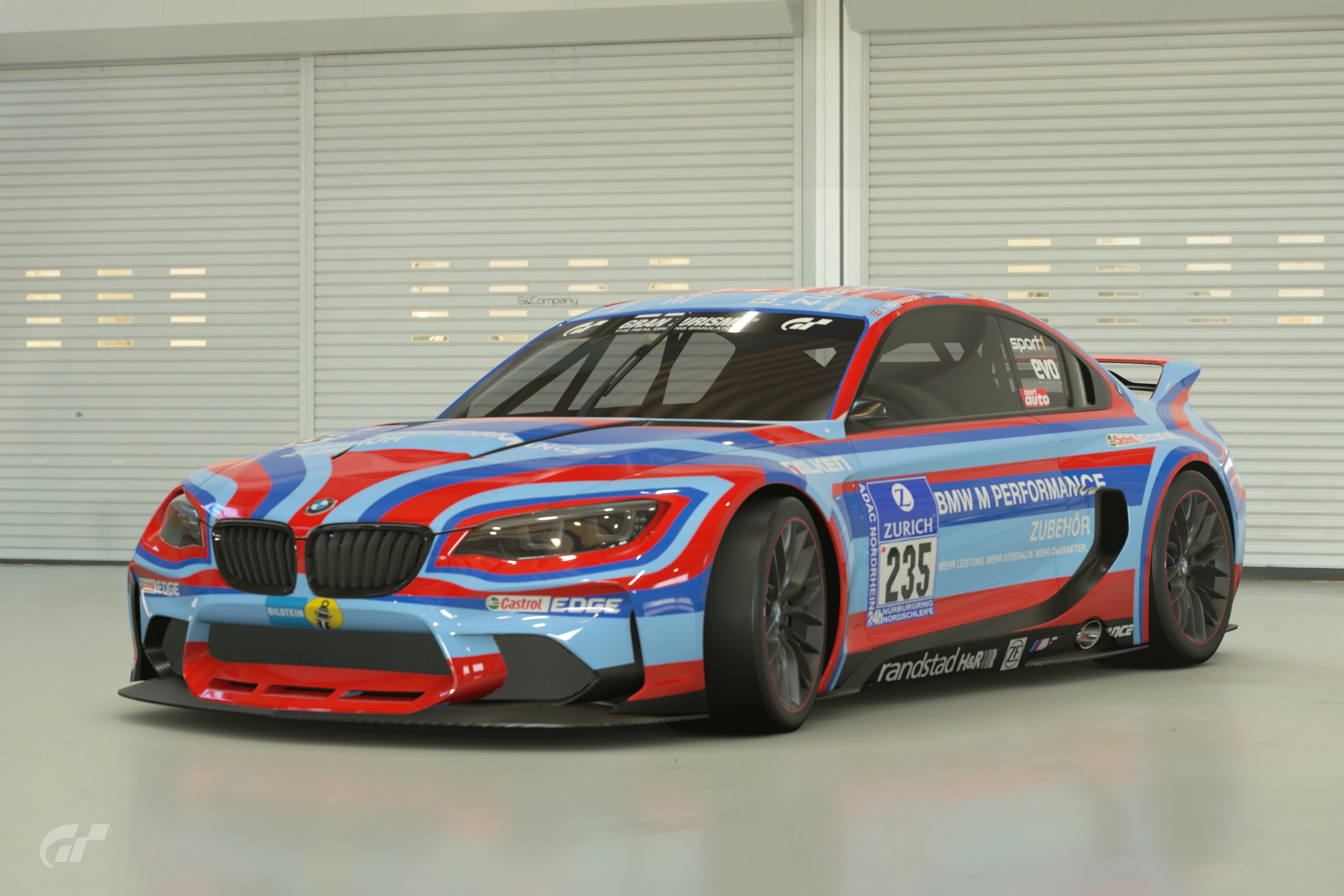 2014 24h class winning livery. Adapted from a M235i. 1