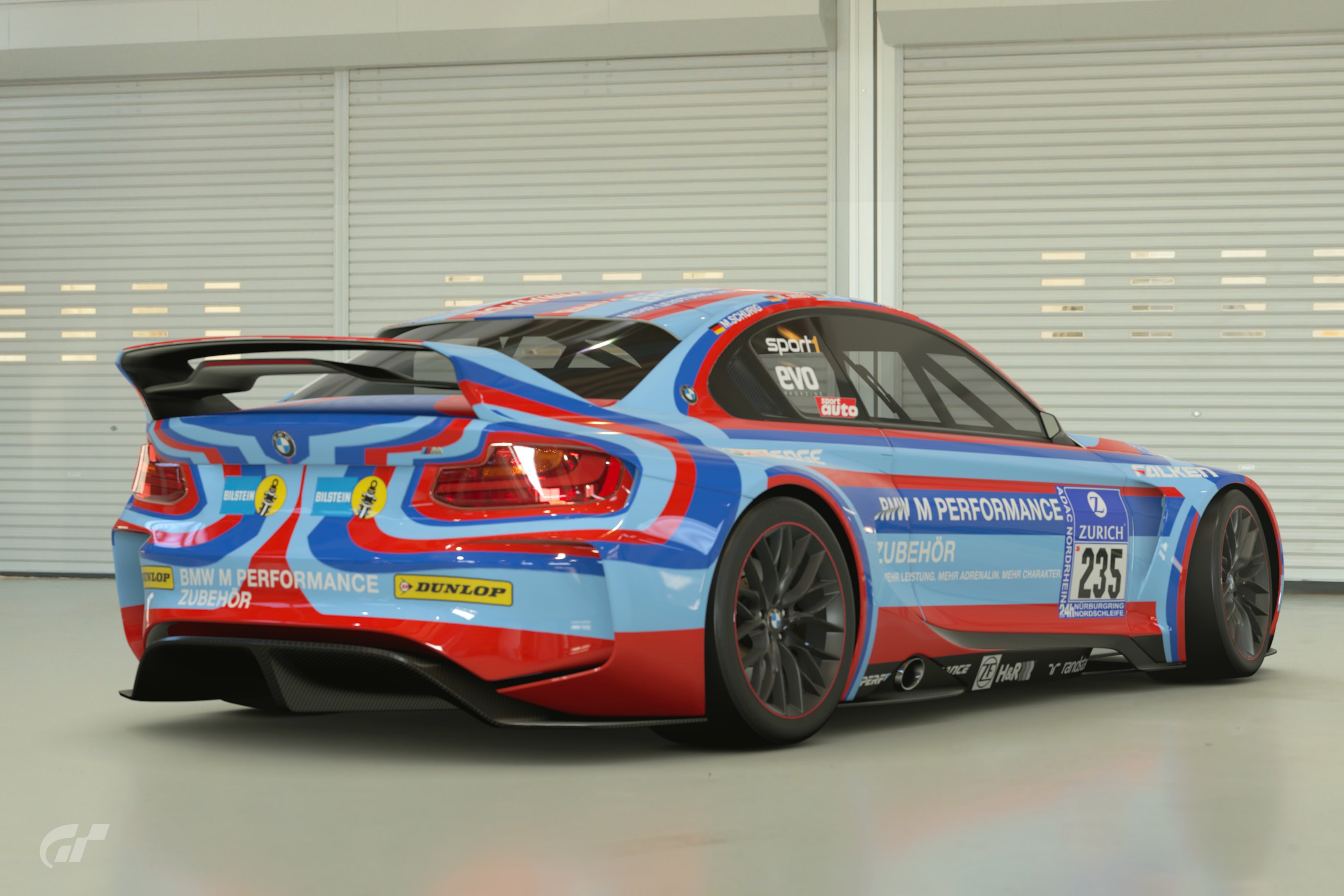 2014 24h class winning livery. Adapted from a M235i.  2