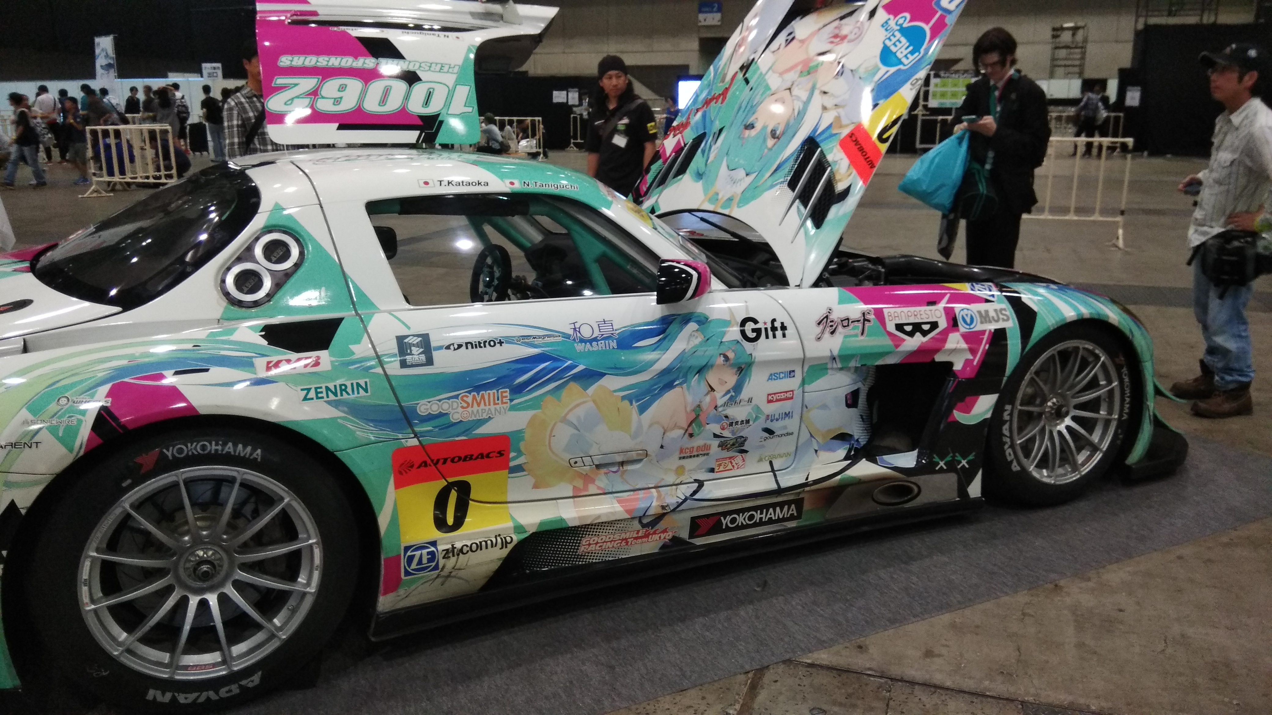 2015 Hatsune Miku Mercedes-Benz SLS AMG GT3