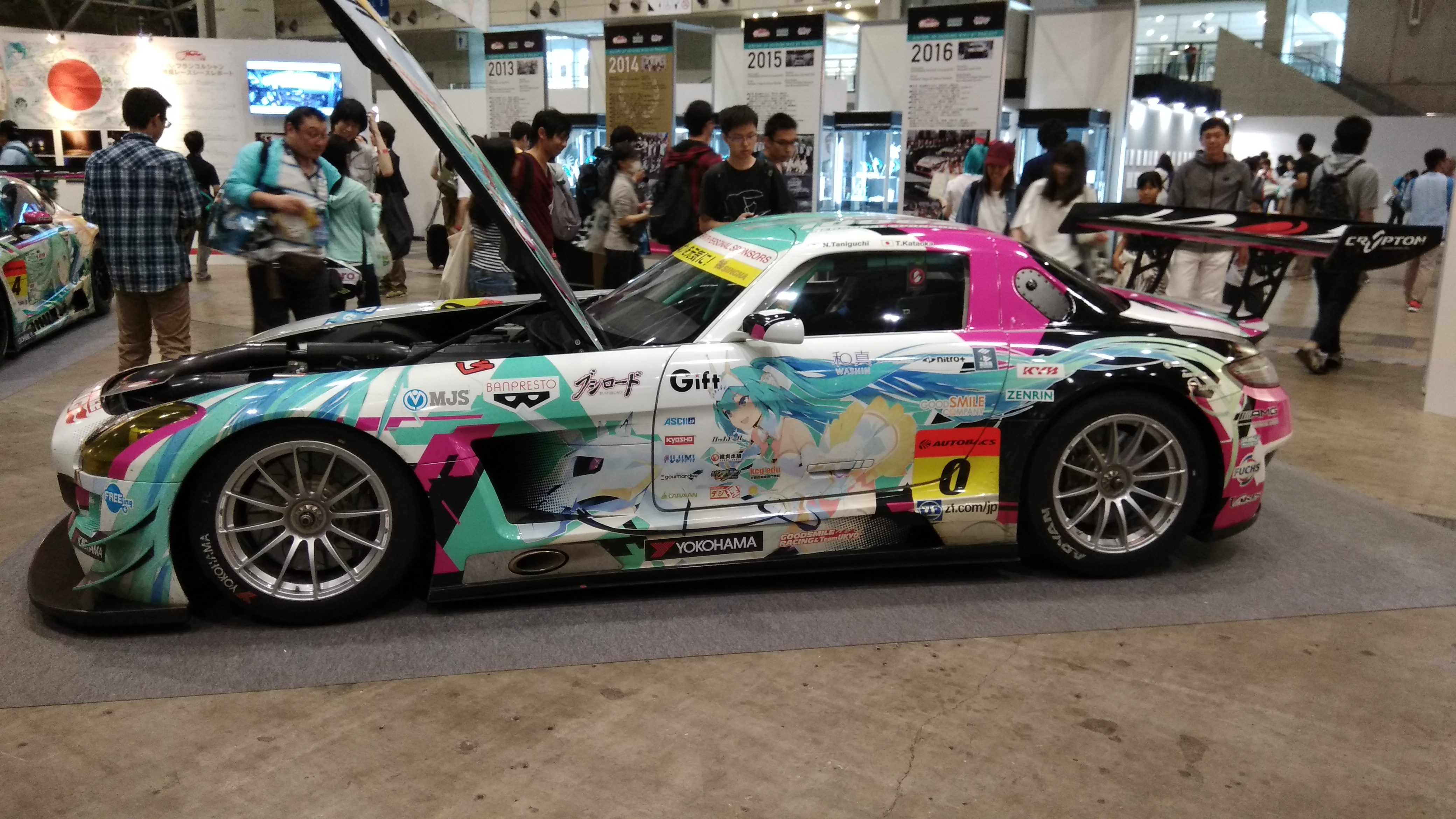 2015 Hatsune Miku Mercedes-Benz SLS AMG GT3