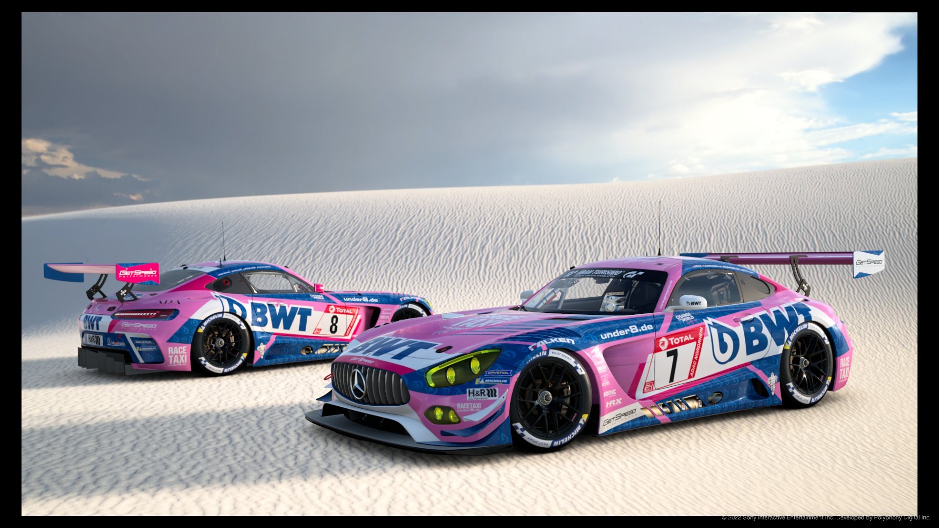 2021 24H NBR AMG GT3 Getspeed #7 & #8