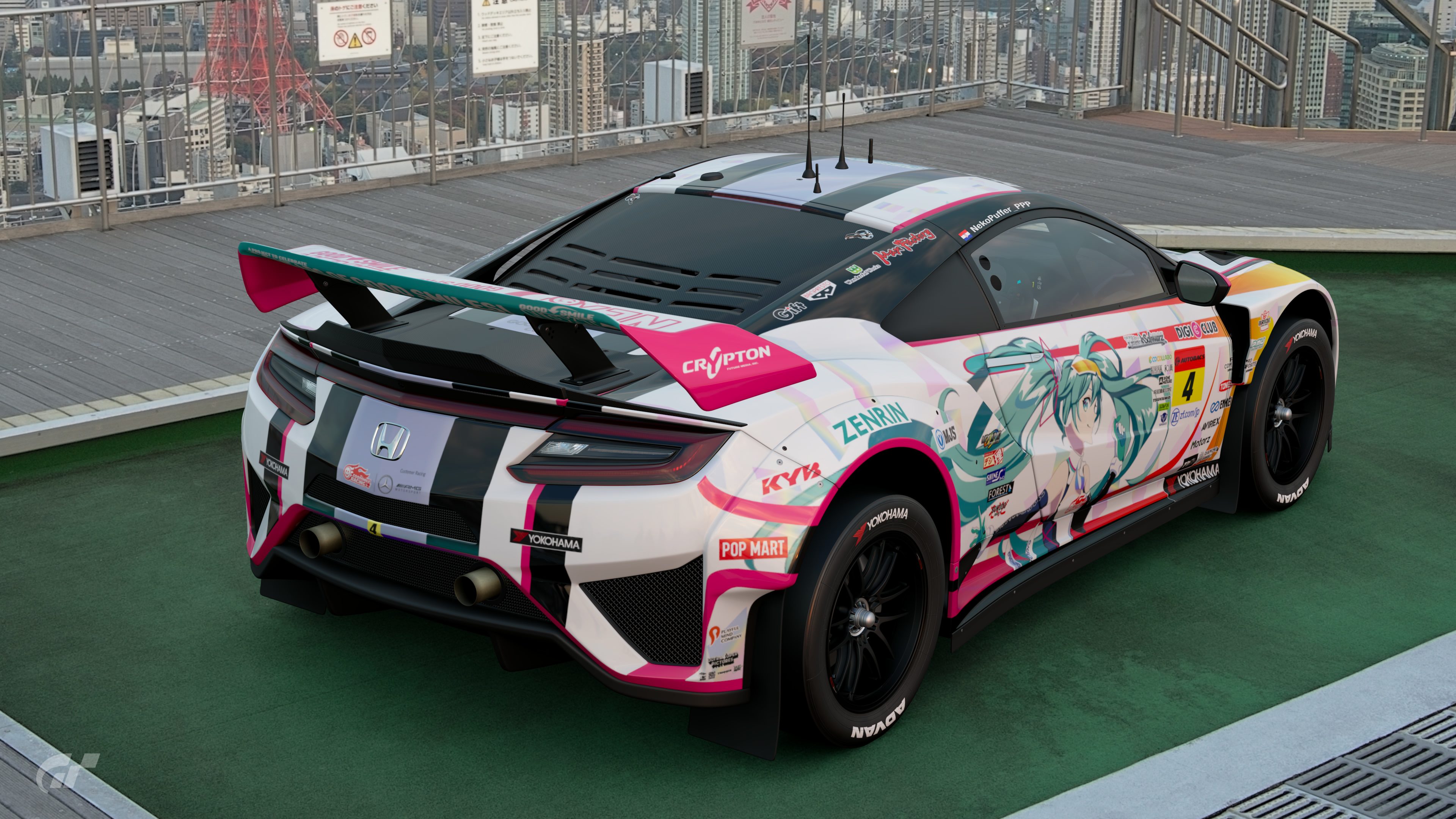 2021 Goodsmile Racing Miku NSX B