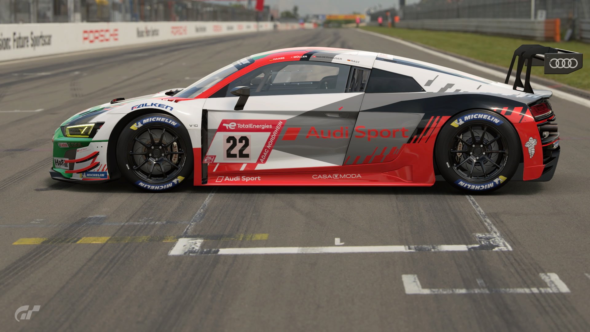 2022 24h Nürburgring Audi Sport Team Car Collection #22
