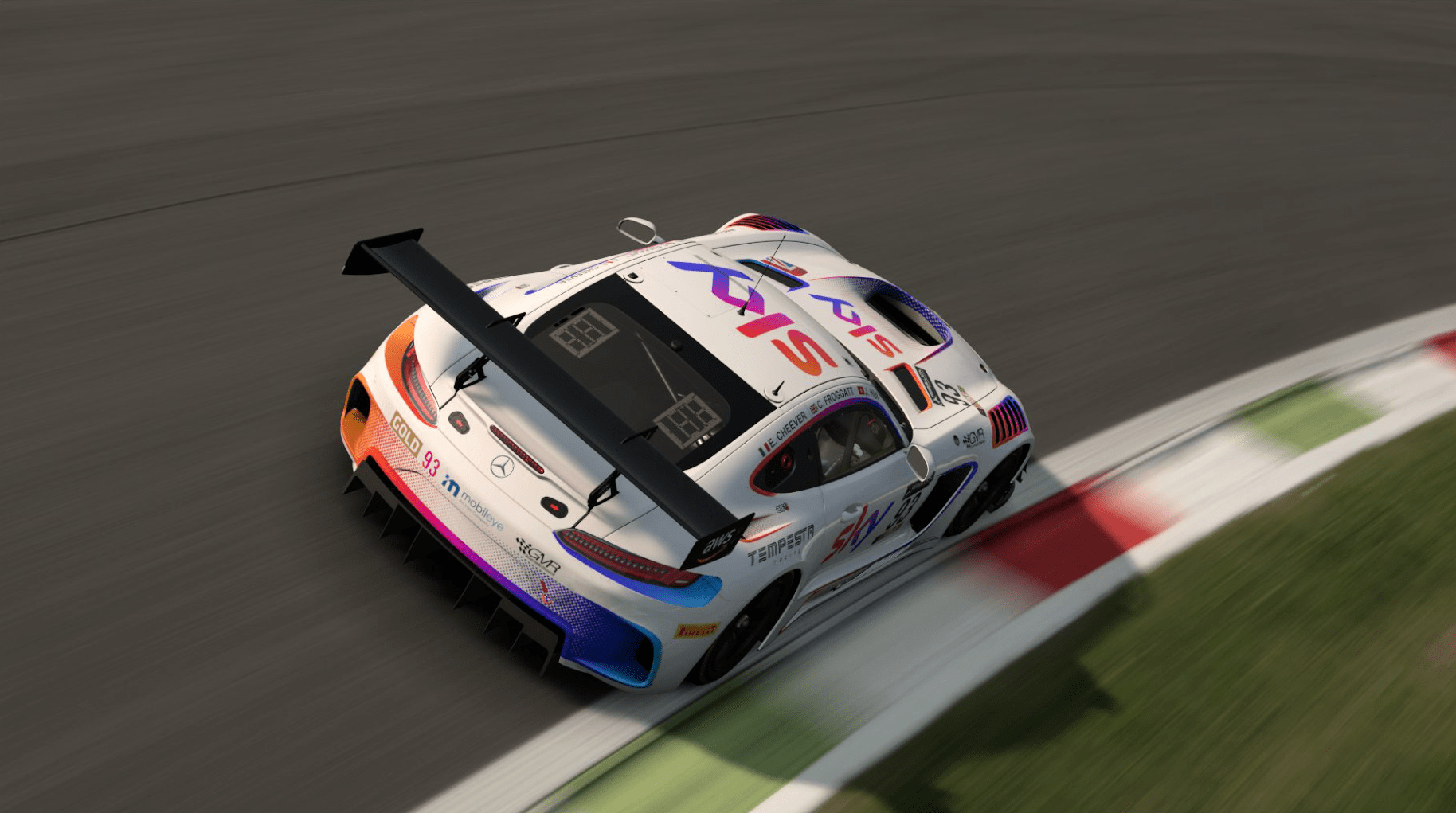 2022 AMG GT3 Sky Tempesta Racing #93