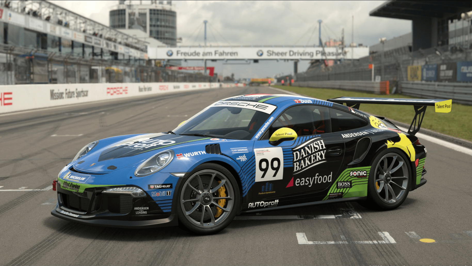 2022 Carrera Cup Deutchland 911 GT3 Allied Racing #99