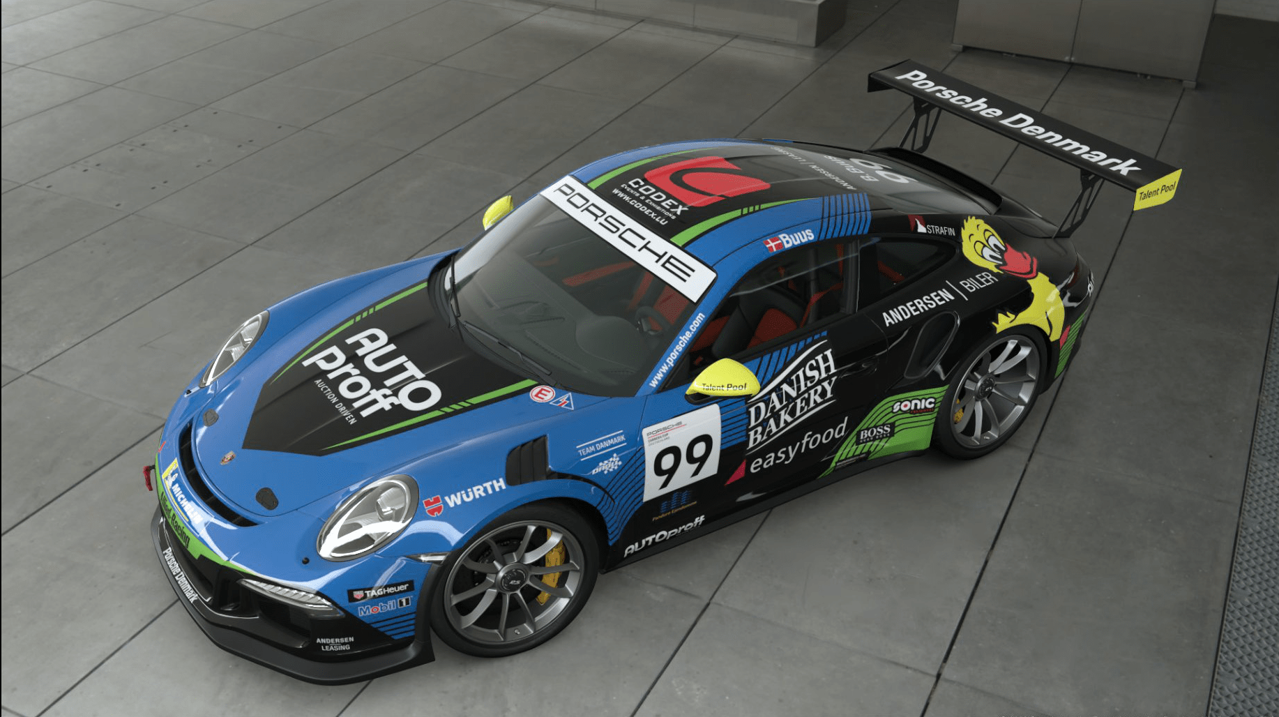2022 Carrera Cup Deutchland 911 GT3 Allied Racing #99