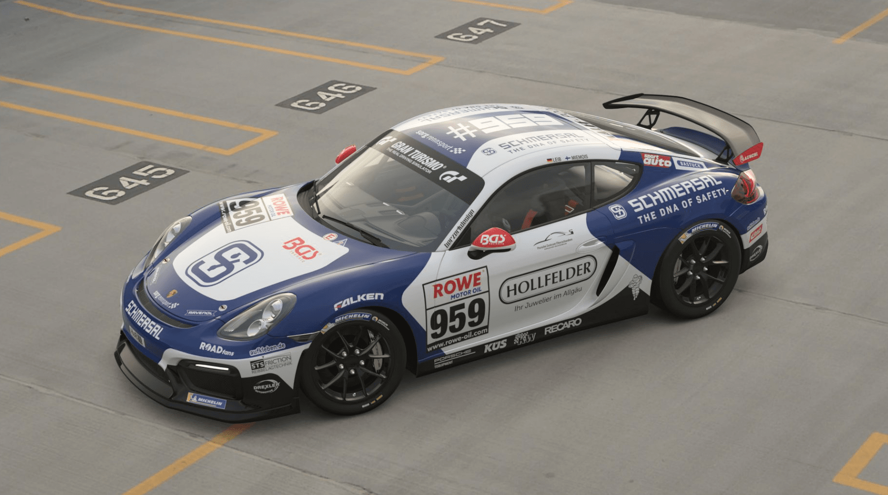 2022 NLS Cayman GT4 Sorg Rennsport #959