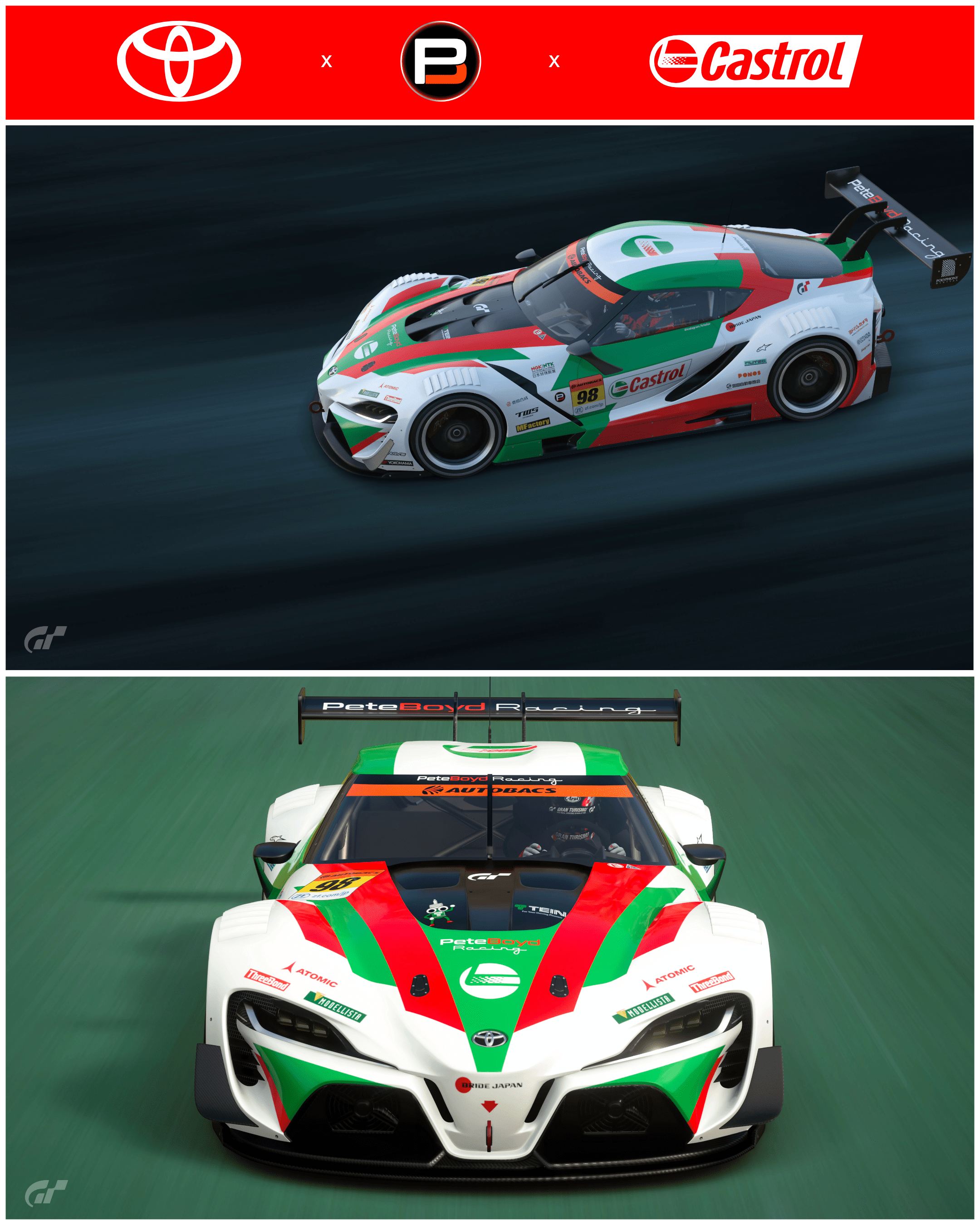 2022 SUPERGT FT-1 Castrol PBRacing #98