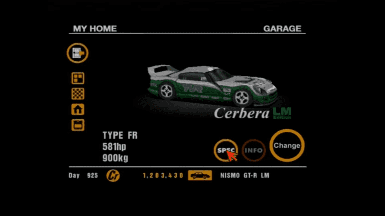 33 TVR Cerbera LM ED. Green