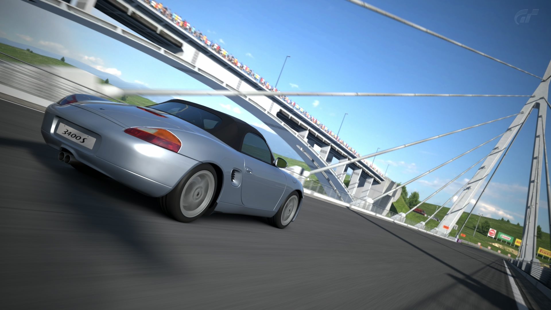 3400S makes 120 mph crossing the High Speed Ring bridge.