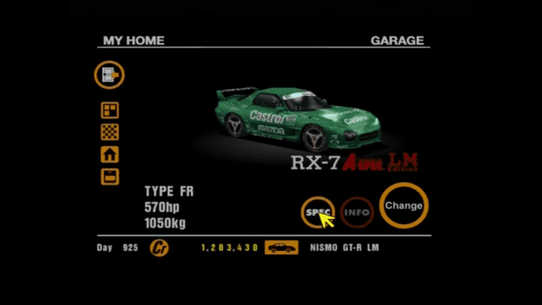 35 Mazda RX-7 A-Spec LM Ed. Green