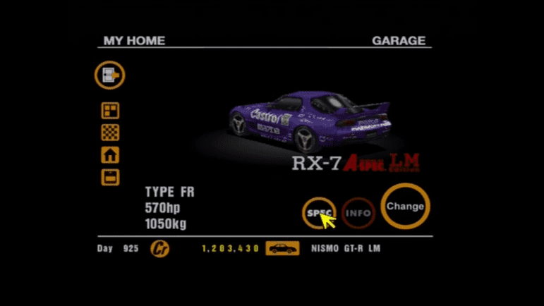 36 Mazda RX-7 A-Spec LM Ed. Purple