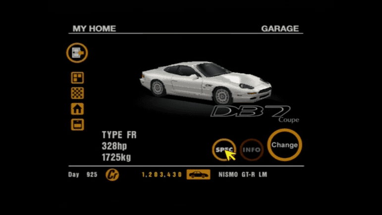 42 Aston Martin DB7 Coupé White